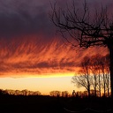 Even was het zondagavond heel mooi boven Dalfsen …. Even was het zondagavond heel mooi boven Dalfsen ….