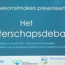 Waterschapsdebat druk bezocht Waterschapsdebat druk bezocht