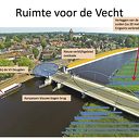 Fracties achter aanpak Vecht en Blauwe Bogenbrug