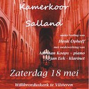 Jubileumconcert Kamerkoor Salland in Vilsteren