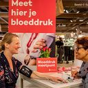 Bloeddruk meten bij de Jumbo