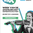 Week van de Amateurkunst bijna van start Week van de Amateurkunst bijna van start