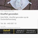 Knuffel weer terecht