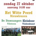 Zangmiddag in ’t Witte Peerd te Nieuwleusen