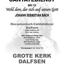 Cantatekoor Grote Kerk Cantatekoor Grote Kerk