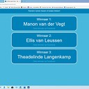 Winnaars kaarten Bakfeest Winnaars kaarten Bakfeest