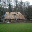 Nieuw (rieten) dak huize Goldsteen Nieuw (rieten) dak huize Goldsteen