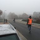 Chocoladeletters voor gebruikers snelfietsroute