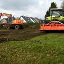 Enkele foto’s van het bouwrijp maken