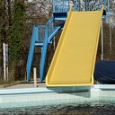 Nieuwe coating glijbaan zwembad Gerner