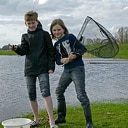 Schepnetvissen door Daan en Koen