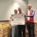 Geweldig mooi bedrag voor Tour du ALS Geweldig mooi bedrag voor Tour du ALS