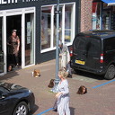 Haar op straat Haar op straat