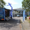 The voice of Zwolle trad vanmorgen op bij de Rosengaerde