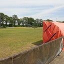 Borden voetbalveld Hoonhorst ingepakt Borden voetbalveld Hoonhorst ingepakt