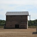 De graanschuur is heel goed zichtbaar nu De graanschuur is heel goed zichtbaar nu