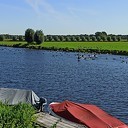 Nog steeds gezellig druk op de Vecht