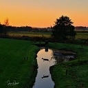 Speciaal moment tijdens dronevlucht Speciaal moment tijdens dronevlucht