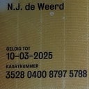 NJ de Weerd, je OV kaart is nog geld weert NJ de Weerd, je OV kaart is nog geld weert