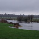 De Vecht staat hoog bij Bellingeweer