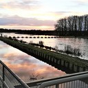 Vistrap bij de stuw en de Stokte