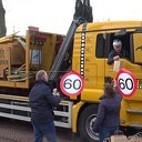 Drive by felicitaties voor Jan Ophoff. Drive by felicitaties voor Jan Ophoff.