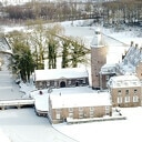 Kasteel Rechteren in sneeuw Kasteel Rechteren in sneeuw