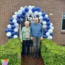 Feestelijke dag voor het 65 jarig bruidspaar