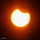 Zonsverduistering goed te zien in Dalfsen.