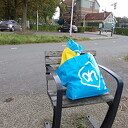 Tas op bankje Tas op bankje