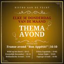 Thema avonden bij Moetje Thema avonden bij Moetje