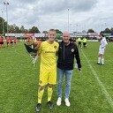 Tim Hoogenkamp gehuldigd Tim Hoogenkamp gehuldigd