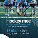 Kennismakingstraining hockey Kennismakingstraining hockey