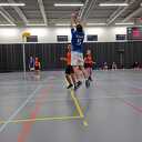 Korfballers d’Ommerdieck houden één helft stand Korfballers d’Ommerdieck houden één helft stand