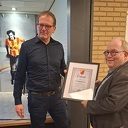 Dirk Mosterman erelid van SV Dalfsen