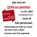 De kruideniers maken wel een grapje vandaag