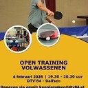 Altijd al willen kennismaken met tafeltennis?