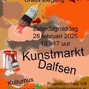 Indoor Kunstmarkt Trefkoele+ op zaterdagmiddag 28 februari