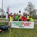 GroenLinks-PvdA begint symbolisch aan ‘tunnel’ onder Rondweg GroenLinks-PvdA begint symbolisch aan ‘tunnel’ onder Rondweg
