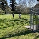 Speelveldje langs fietspad Langkamp Speelveldje langs fietspad Langkamp