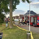 Binnenbrand in leegstaand boerderijtje