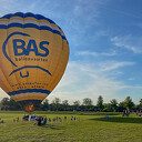 Opstijgende heteluchtballon Opstijgende heteluchtballon