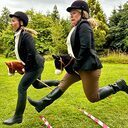 De stokpaardjes staan klaar in Hoonhorst